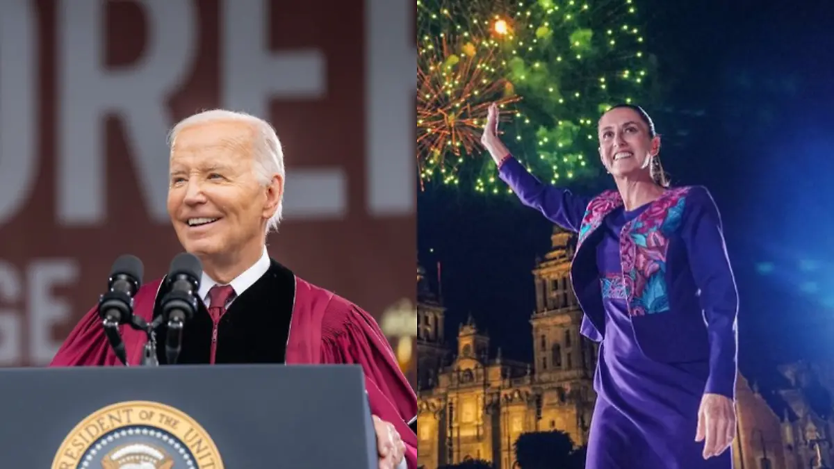 Biden felicita a Claudia Sheinbaum